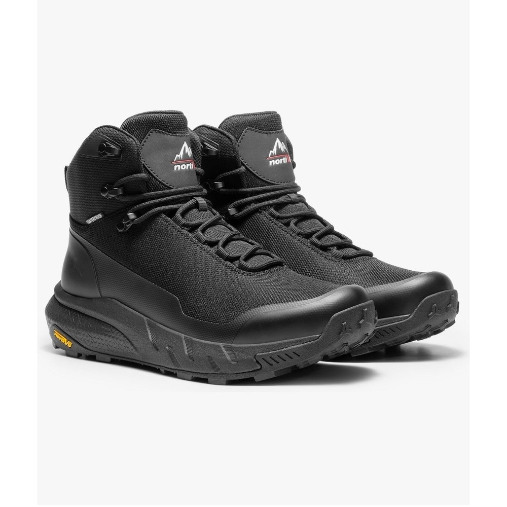 Nortiv 8 HydroTrek Mens Waterproof Hiking Boots Black Size 9